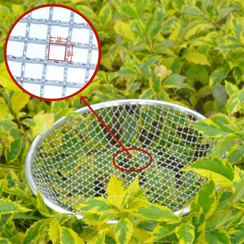 SWHSMLB Mesh Gardening Sifter, 10mm Sieve mesh Size， Perfect for 5 Gallon Bucket,for Sand Rocks Dirt Compost (10mm) - Image 3